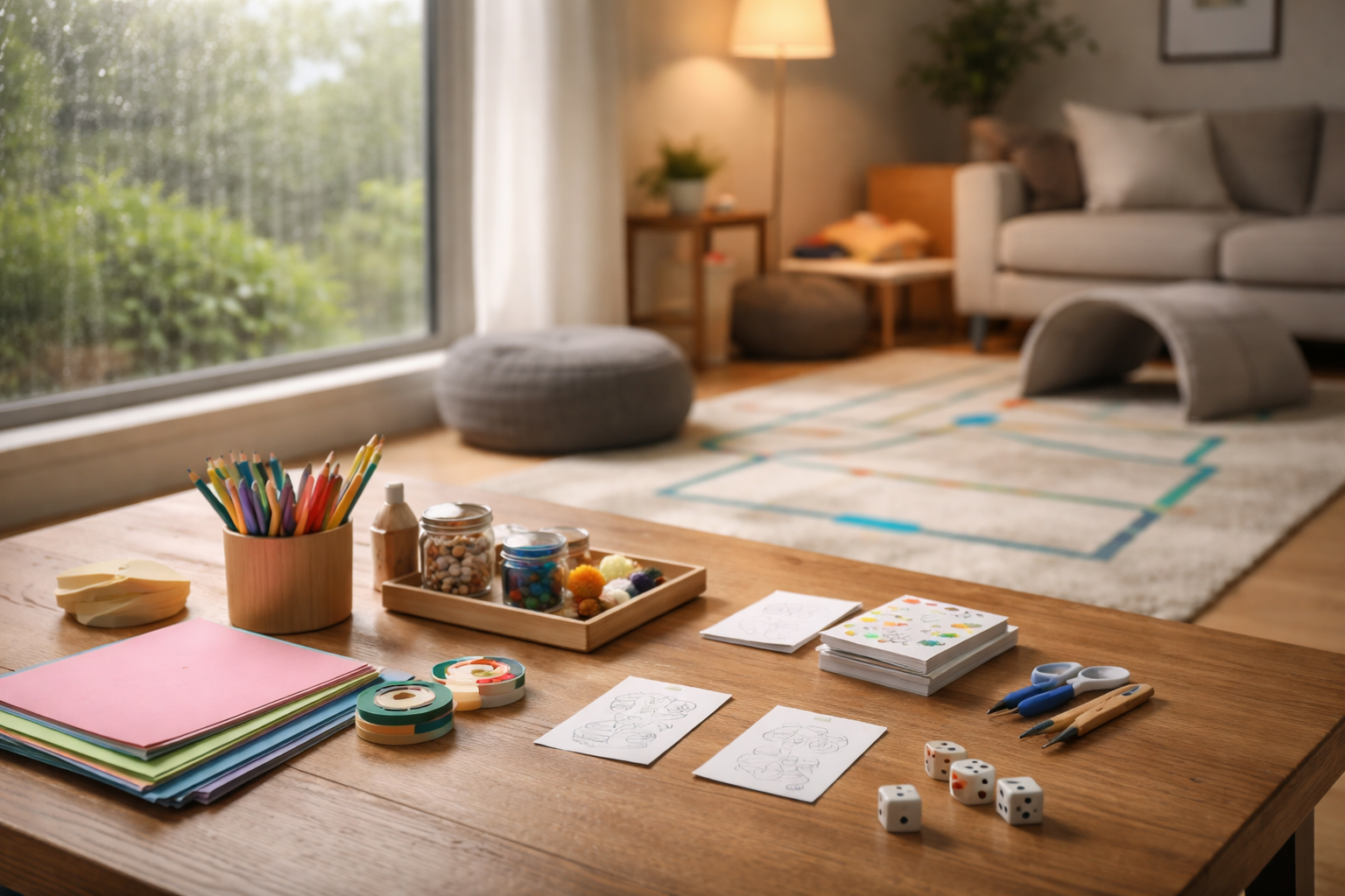 Keep Kids Happy and Learning Indoors When Bad Weather Strikes